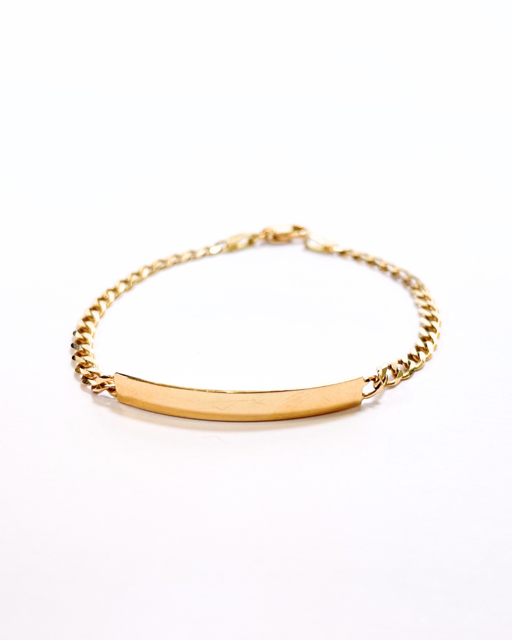 PULSERA BARBADA ESCLAVA ADULTO ORO 14K   SKU:OR0445