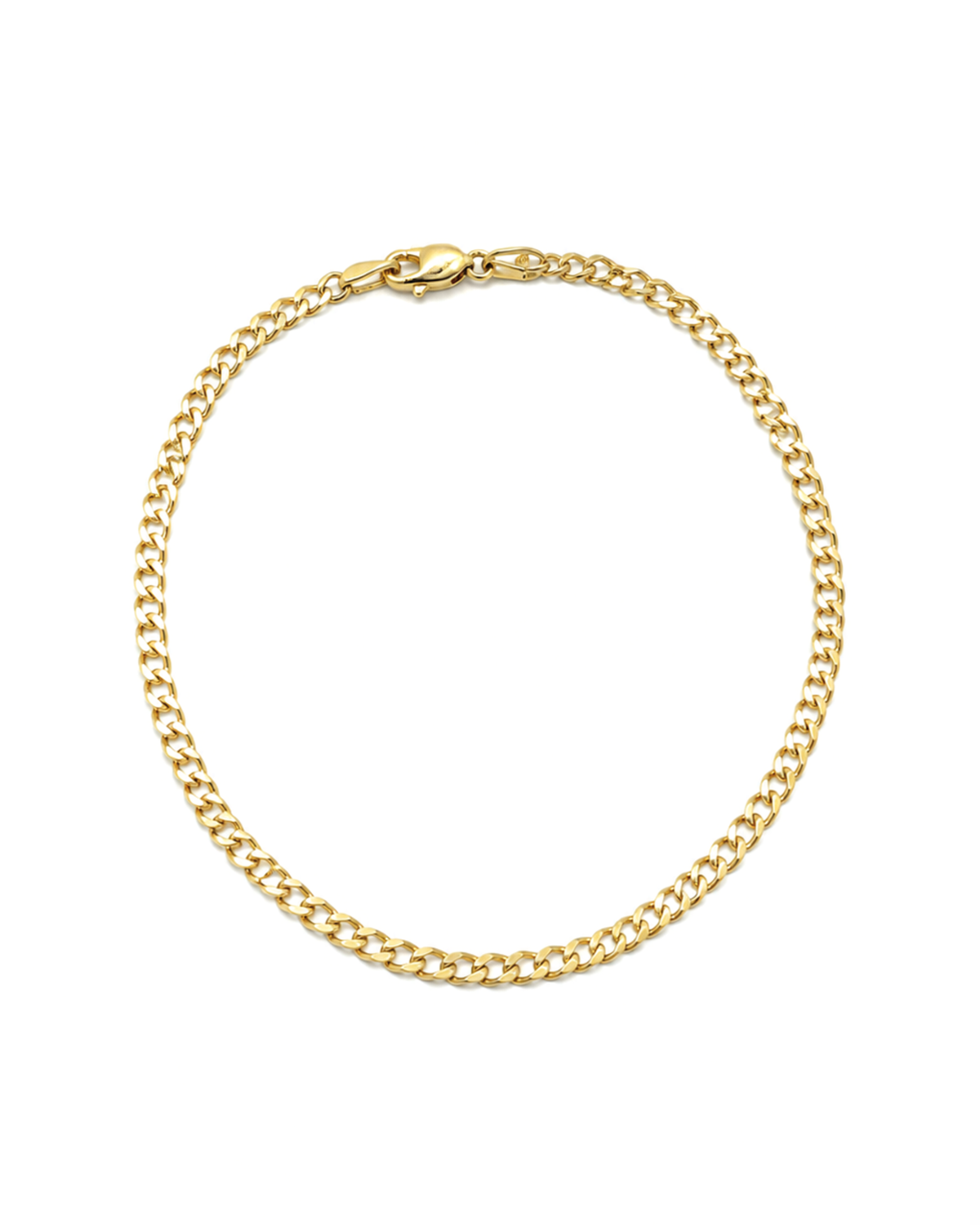 Pulsera Cubana Clásica Oro 14K SKU: OR0694