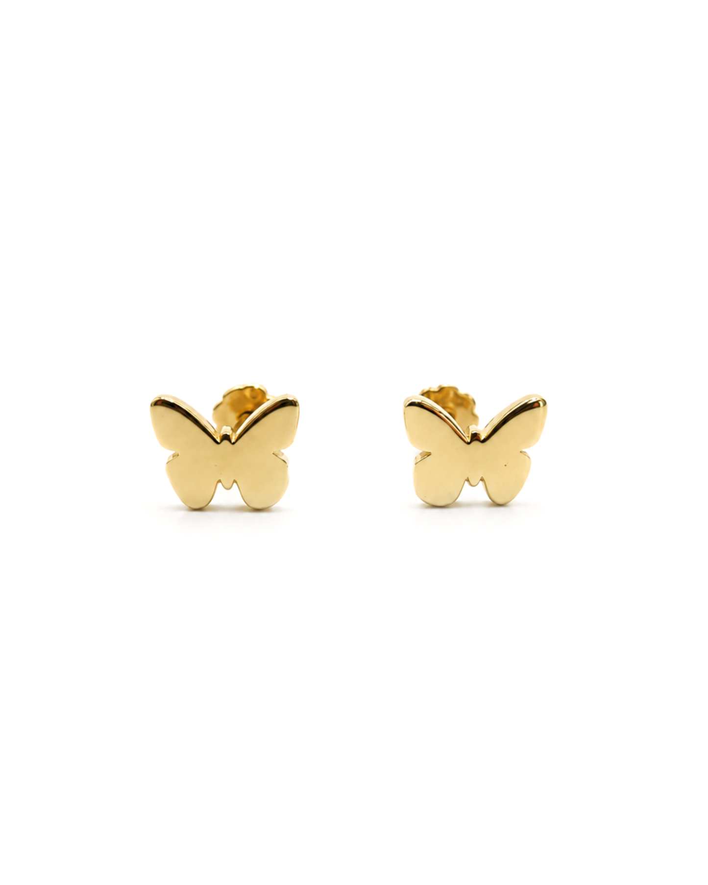 Broqueles de mariposa en Oro 14K SKU: OR0652