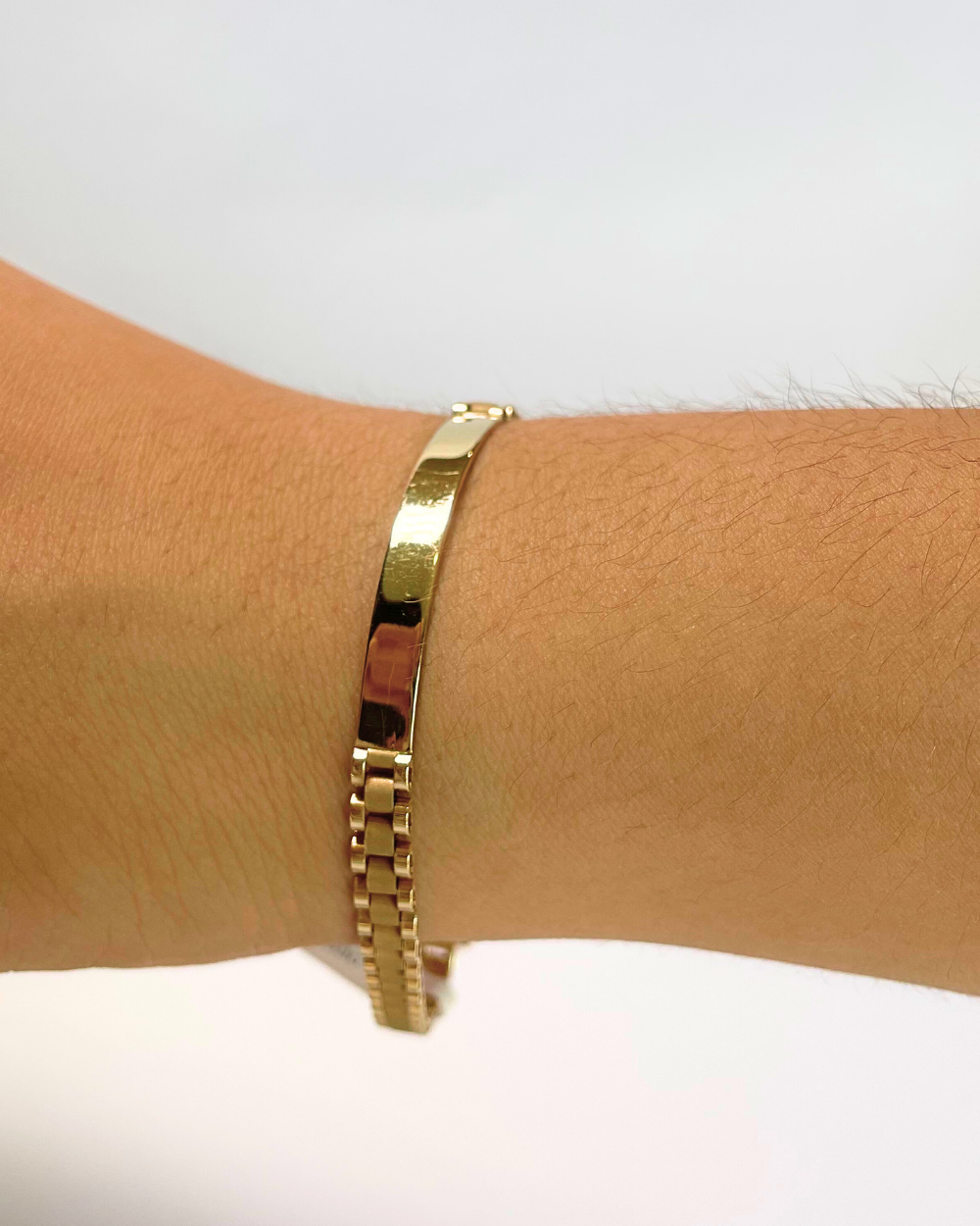 ESCLAVA UNISEX TEJIDO TIPO ROLEX    SKU:ORO48