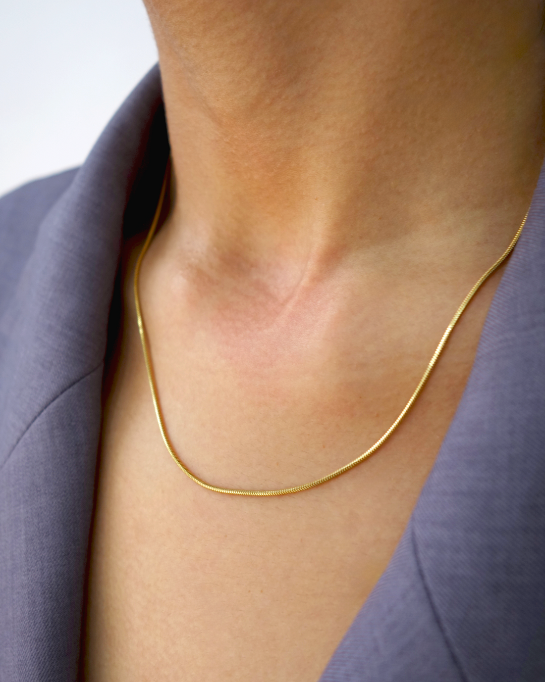 CADENA COLA DE RATÓN DE ORO 14K OR0484