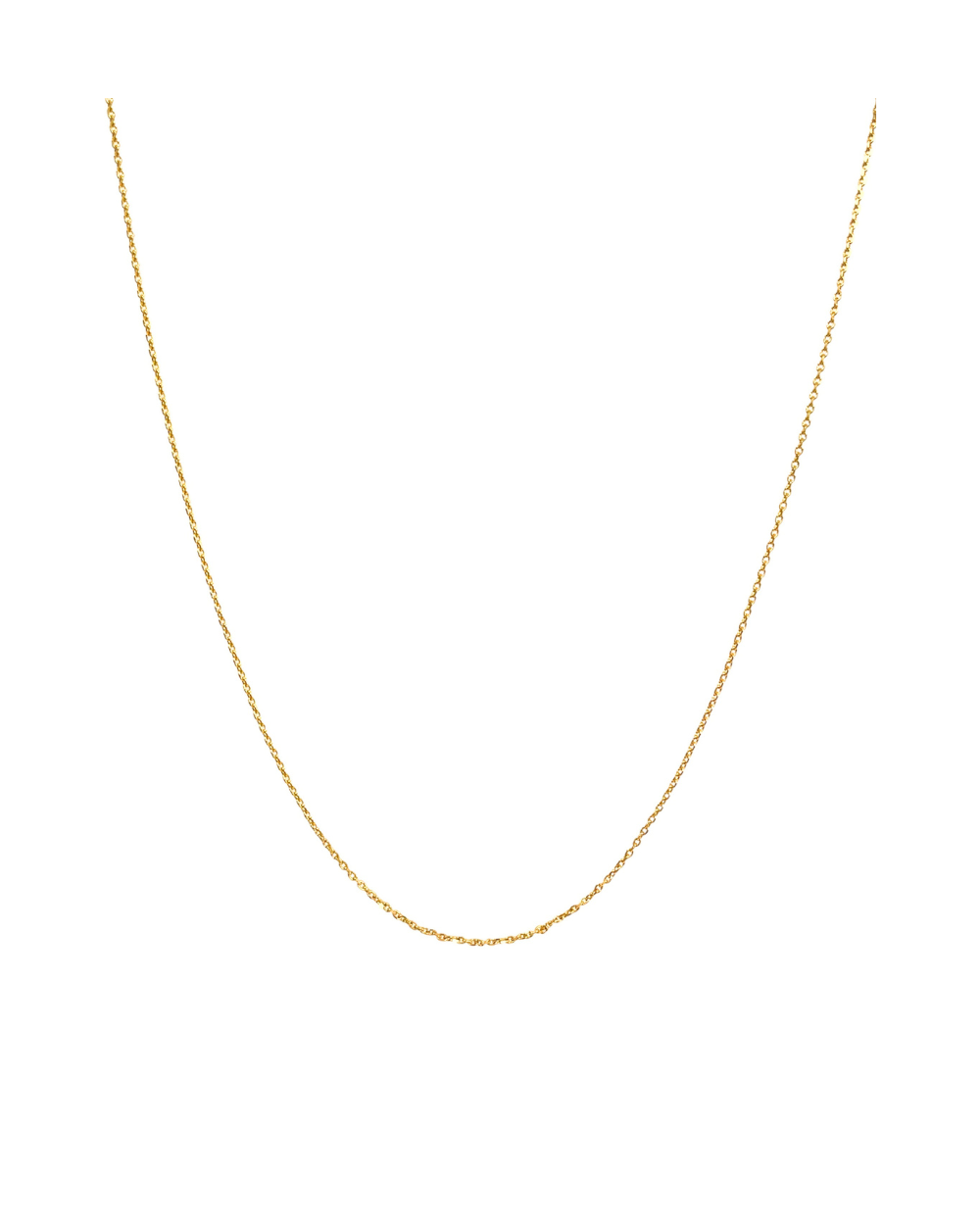 Candena de ancla delgada 14K   SKU: ORO207