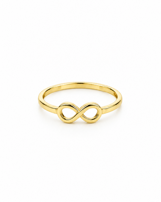 Anillo Infinito de Oro Amarillo 14K