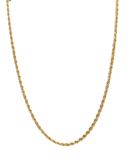 CADENA TORZAL DE ORO 14K SKU: ORO221