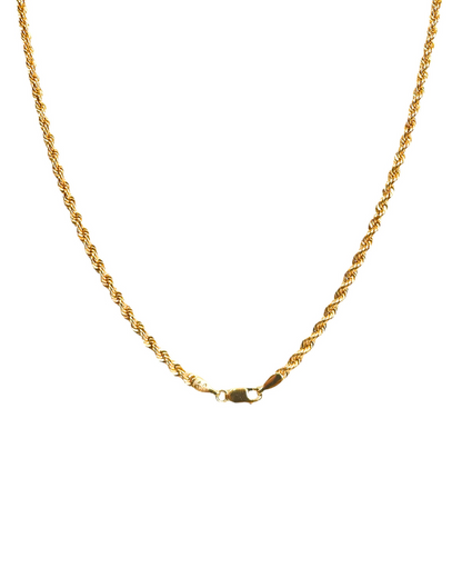 CADENA TORZAL DE ORO 14K SKU: ORO221