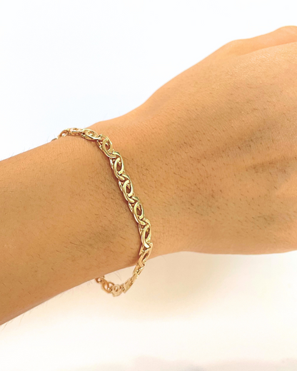 PULSERA EGIPCIA ORO 14K    SKU:ORO68