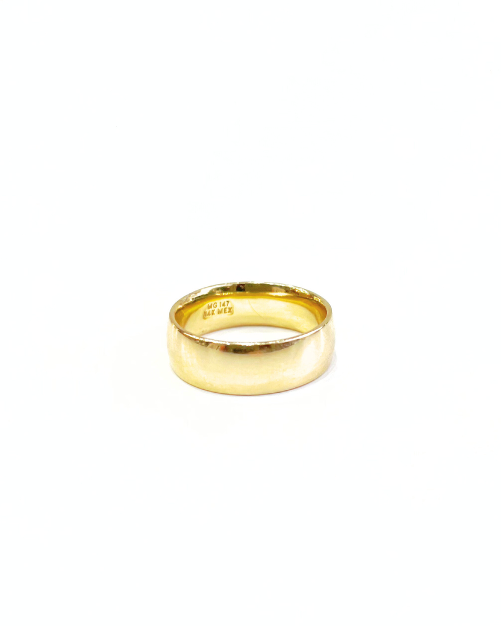 ARGOLLA DE MATRIMONIO EN ORO AMARILLO DE 14K (ORO-95)