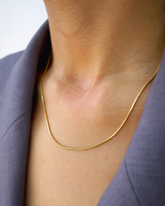 CADENA COLA DE RATÓN DE ORO 14K OR0484